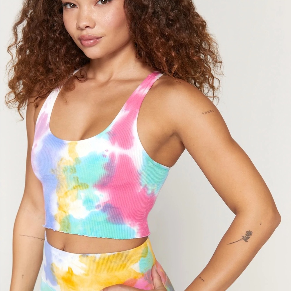 Spiritual Gangster Amor Seamless Crop Tank